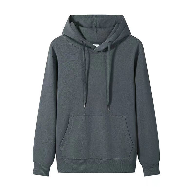 Hoodie en pur coton de 300g, entièrement en laine de coton, à capuche.