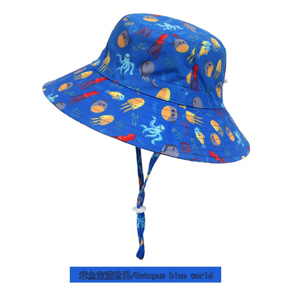 Chapeau d’été pour bébé avec protection UV, tailles XS, M, L. Chapeau bob pour enfants, filles et garçons, pour l’extérieur, la plage, style Panama. Casquette bob pour tout-petits et nourrissons.