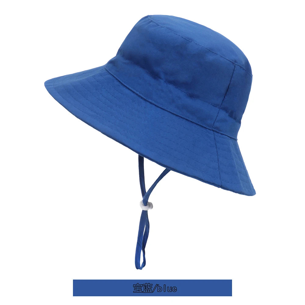 Chapeau d’été pour bébé avec protection UV, tailles XS, M, L. Chapeau bob pour enfants, filles et garçons, pour l’extérieur, la plage, style Panama. Casquette bob pour tout-petits et nourrissons.