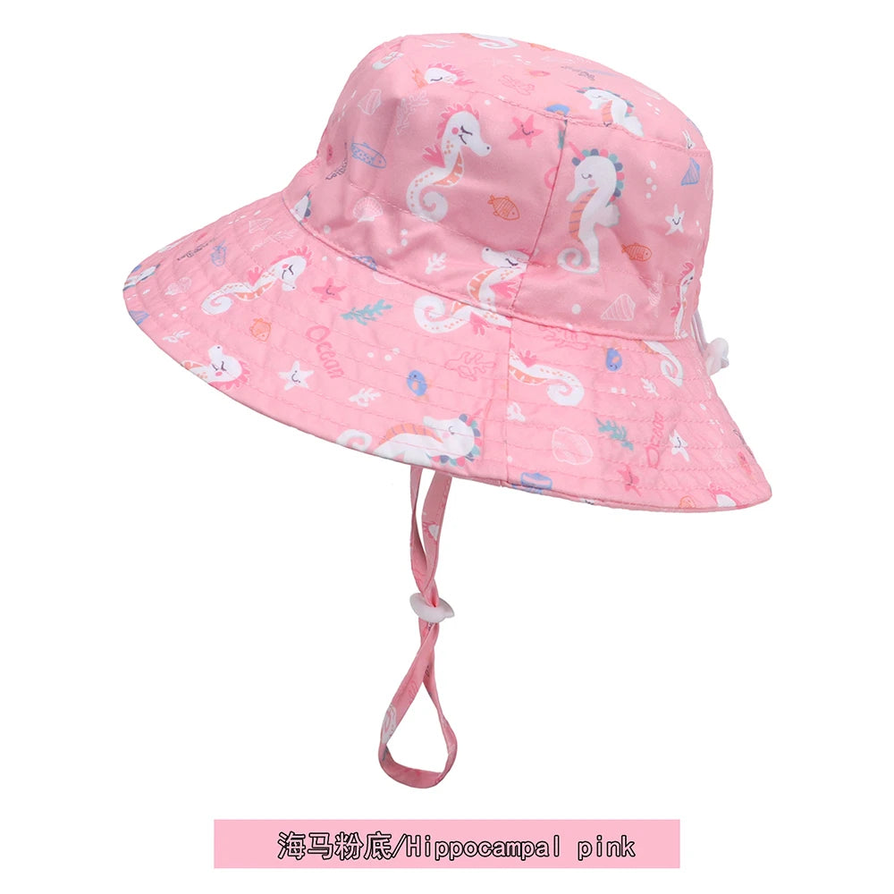 Chapeau d’été pour bébé avec protection UV, tailles XS, M, L. Chapeau bob pour enfants, filles et garçons, pour l’extérieur, la plage, style Panama. Casquette bob pour tout-petits et nourrissons.