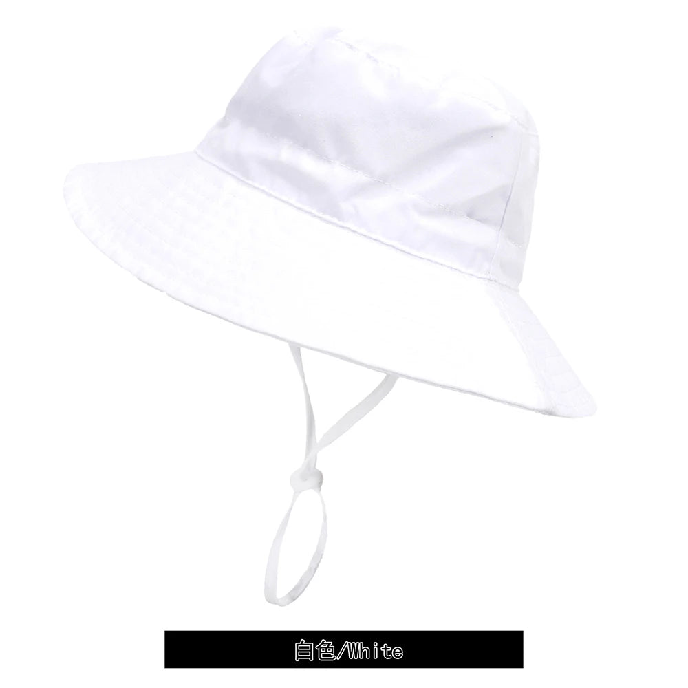 Chapeau d’été pour bébé avec protection UV, tailles XS, M, L. Chapeau bob pour enfants, filles et garçons, pour l’extérieur, la plage, style Panama. Casquette bob pour tout-petits et nourrissons.