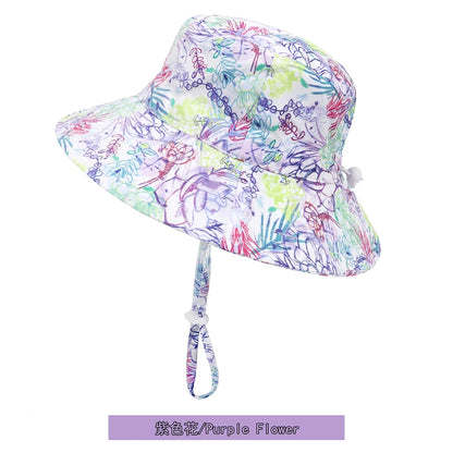 Chapeau d’été pour bébé avec protection UV, tailles XS, M, L. Chapeau bob pour enfants, filles et garçons, pour l’extérieur, la plage, style Panama. Casquette bob pour tout-petits et nourrissons.