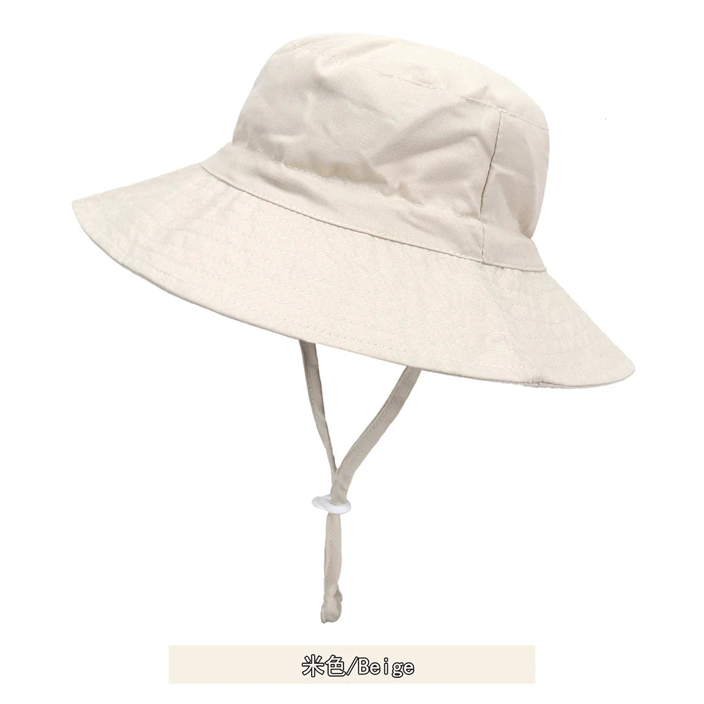 Chapeau d’été pour bébé avec protection UV, tailles XS, M, L. Chapeau bob pour enfants, filles et garçons, pour l’extérieur, la plage, style Panama. Casquette bob pour tout-petits et nourrissons.