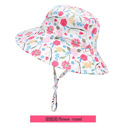 Chapeau d’été pour bébé avec protection UV, tailles XS, M, L. Chapeau bob pour enfants, filles et garçons, pour l’extérieur, la plage, style Panama. Casquette bob pour tout-petits et nourrissons.