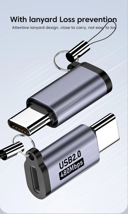 Adaptateur Micro USB vers Type C, convertisseur Type C vers Micro vers Mini USB, connecteur USB C pour téléphone Samsung, Xiaomi, Huawei