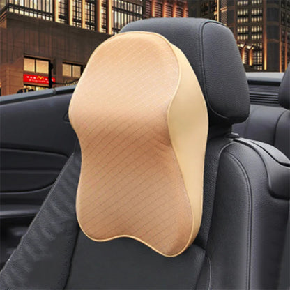 Appuie-tête de siège d'auto en mousse à mémoire de forme 3D, oreiller pour la tête et le cou, soulagement de la douleur au cou, support de cou pour voyages, tissu en maille respirante, accessoires de voiture.