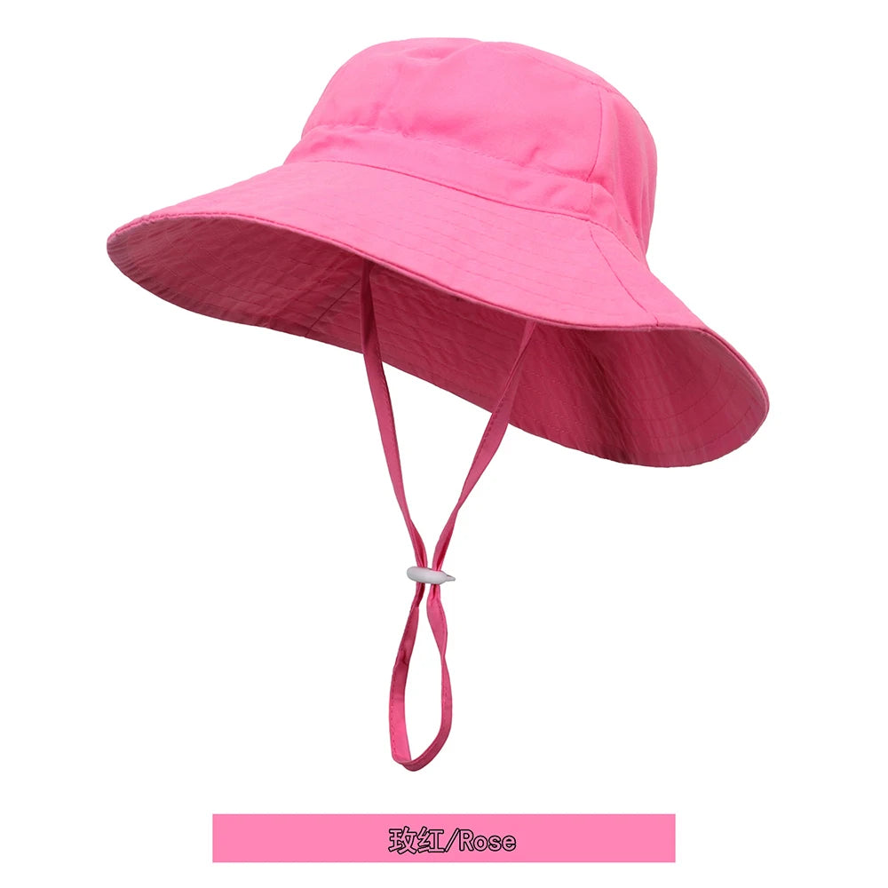 Chapeau d’été pour bébé avec protection UV, tailles XS, M, L. Chapeau bob pour enfants, filles et garçons, pour l’extérieur, la plage, style Panama. Casquette bob pour tout-petits et nourrissons.