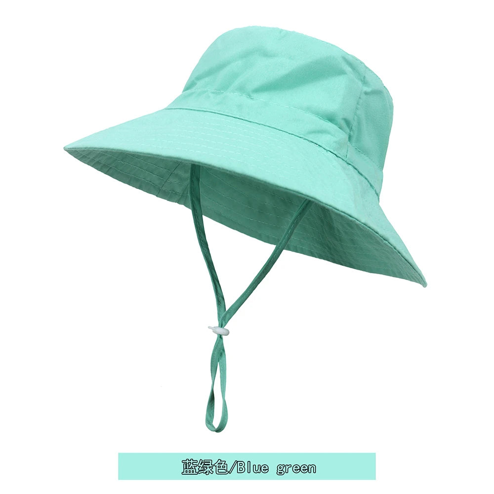 Chapeau d’été pour bébé avec protection UV, tailles XS, M, L. Chapeau bob pour enfants, filles et garçons, pour l’extérieur, la plage, style Panama. Casquette bob pour tout-petits et nourrissons.