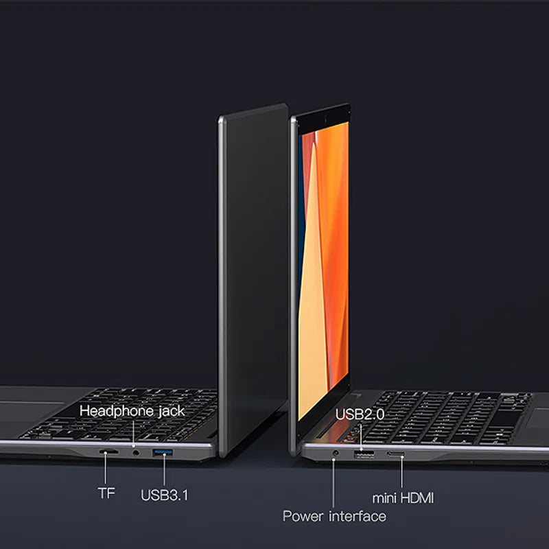 Le Adreamer LeoBook13 est un ordinateur portable de 13,3 pouces équipé d’un processeur Intel Celeron N4020, de 8 Go de RAM LPDDR4 et d’un SSD de 1 To
