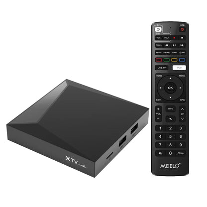 Le XTV AIR Meelo+ est un boîtier IPTV orienté vers le monde de la télévision en streaming.