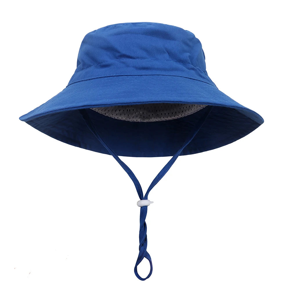 Chapeau d’été pour bébé avec protection UV, tailles XS, M, L. Chapeau bob pour enfants, filles et garçons, pour l’extérieur, la plage, style Panama. Casquette bob pour tout-petits et nourrissons.