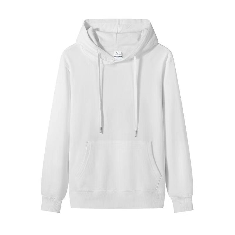 Hoodie en pur coton de 300g, entièrement en laine de coton, à capuche.